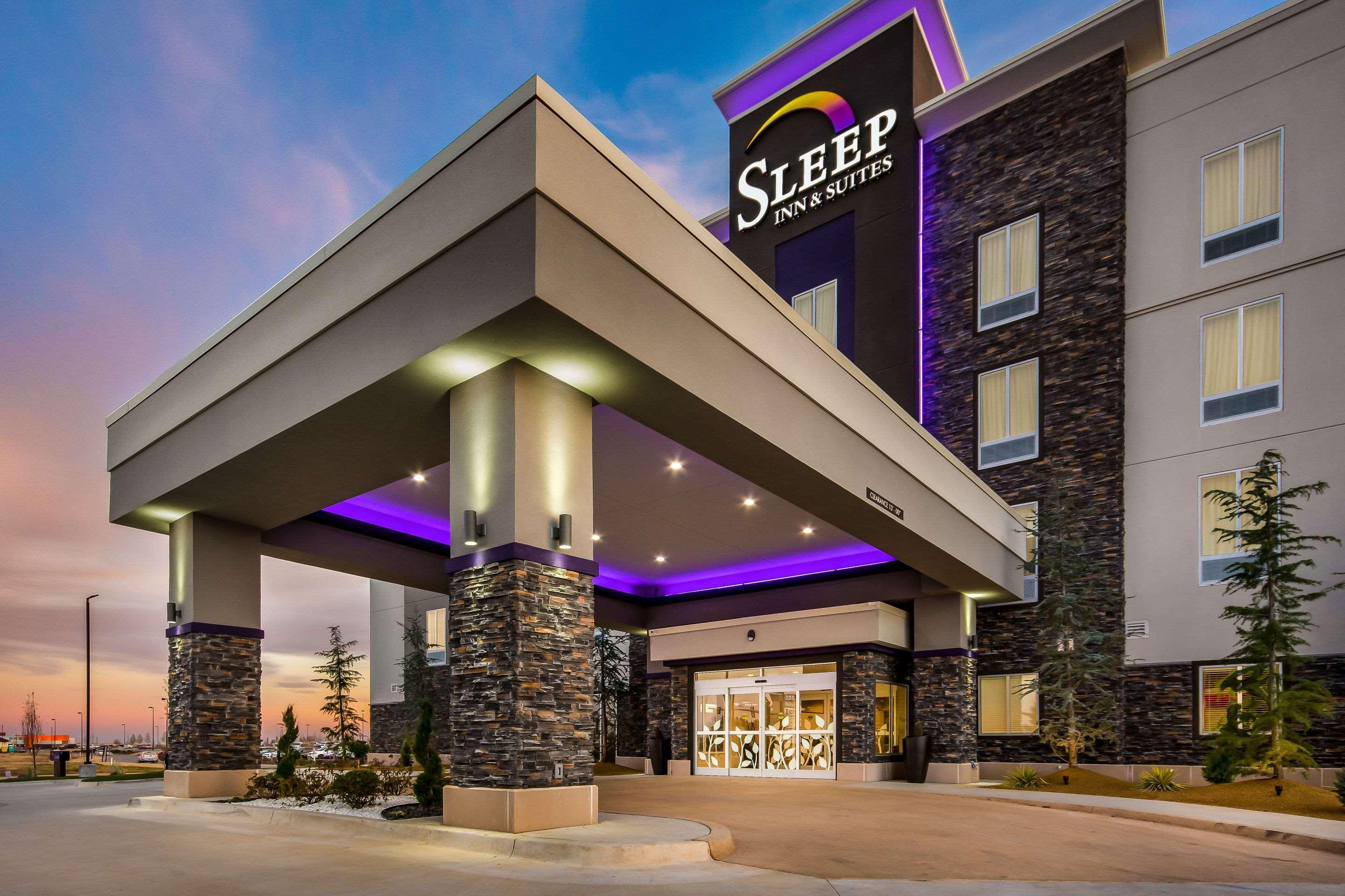 Sleep Inn & Suites Yukon Oklahoma City Exterior foto